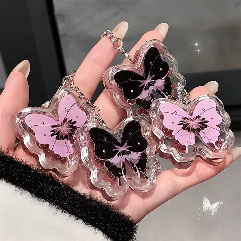 Butterfly Jelly Mirror Water Lip Gloss Portable Moisturizing Lip Balm Waterproof Liquid Lipstick Lipgloss Makeup Korean Cosmetic